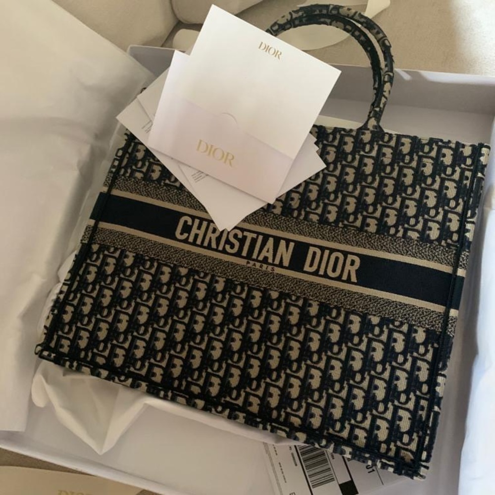 Christian Dior bag book tote